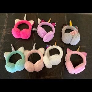 HP 💥 3/ $15 🆕 Warm soft UNICORN Ear Muffs